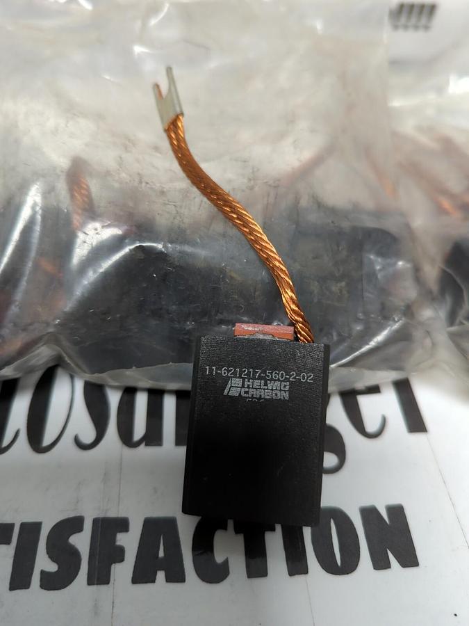 HELWIG CARBON,11-621217-560-02,CARBON MOTOR BRUSHES LOT OF 18 NOS