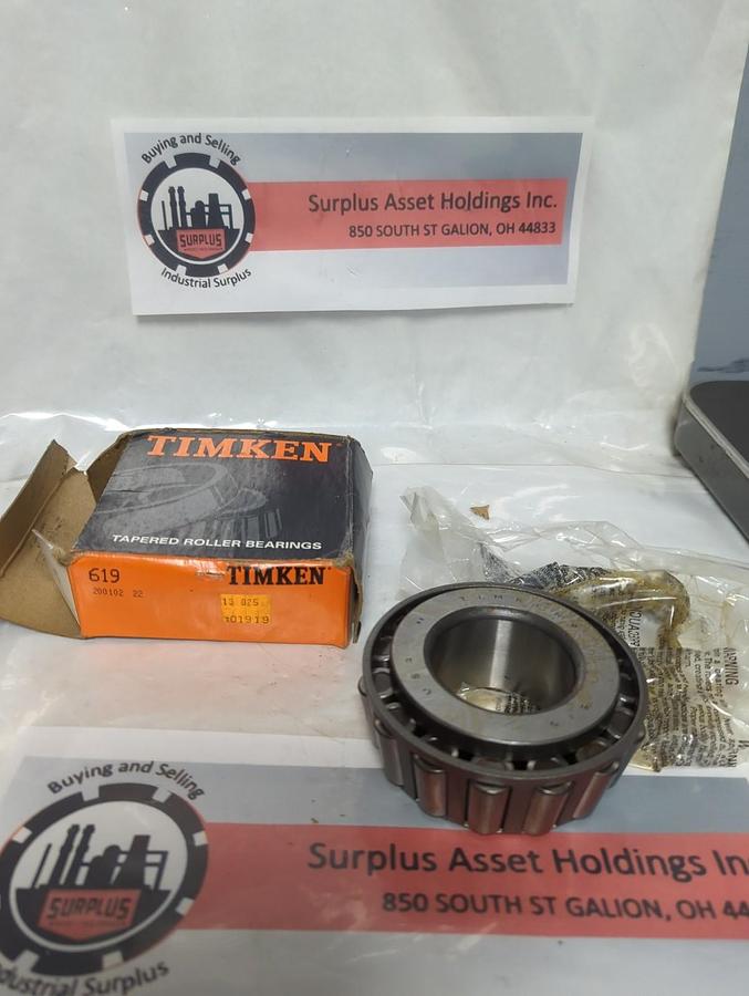 TIMKEN,619,ROLLER BEARING CONE NOS