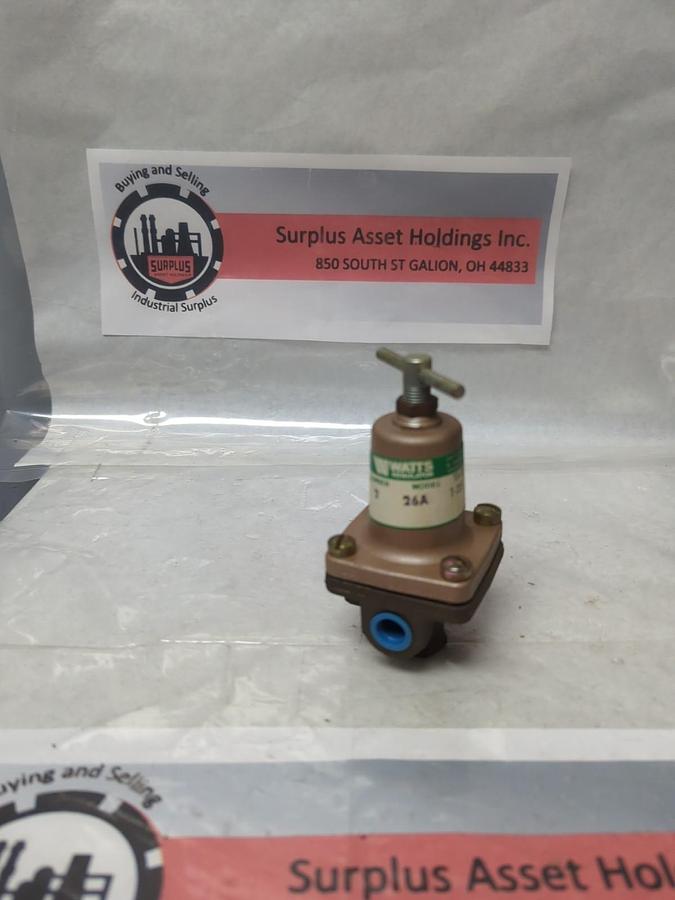WATTS,26A,PRESSURE REGULATOR VALVE 1-25 NOS