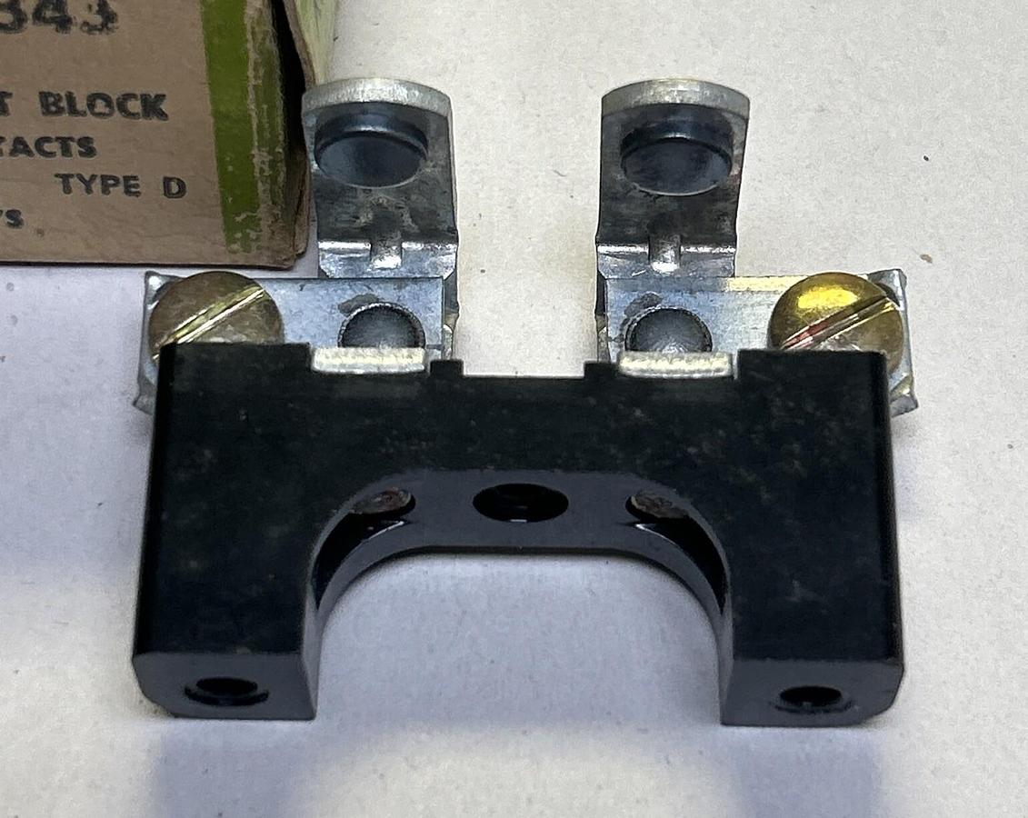 ALLEN BRADLEY,X-51343,REAR CONTACT BLOCK NOS