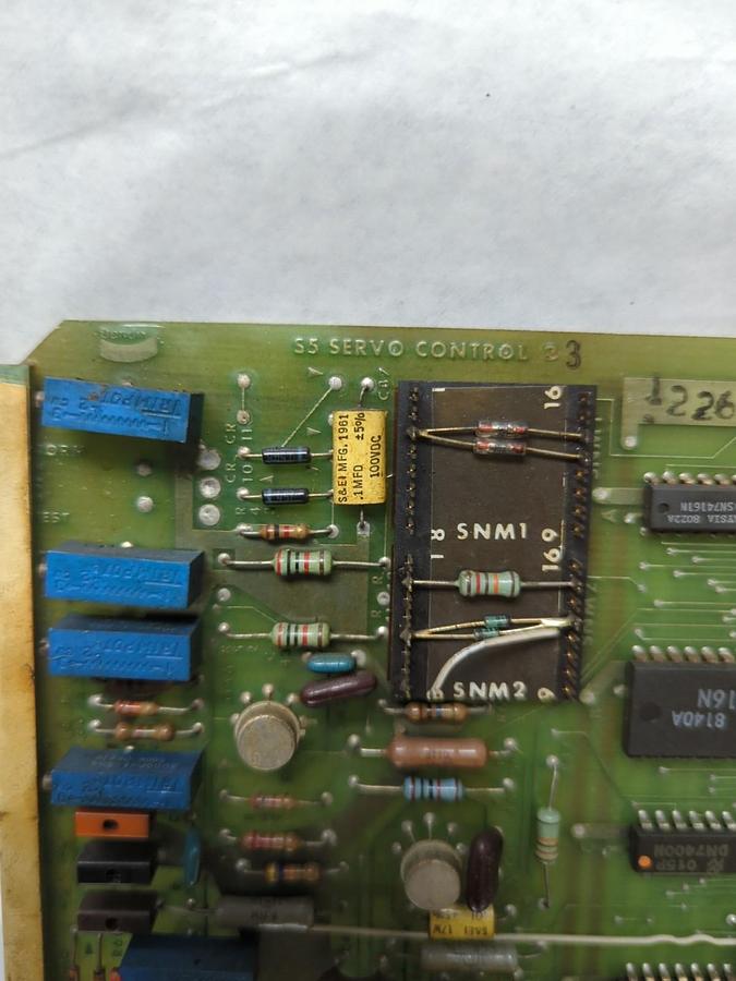 Used BENDIX,3733282F,S5 SERVO CONTROL 3 CIRCUIT BOARD PRE-OWNED