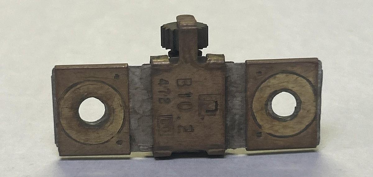 Used SQUARE D,B10.2,THERMAL OVERLOAD HEATER ELEMENT LOT OF 2