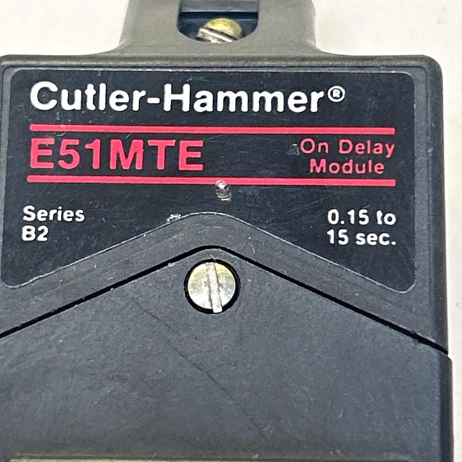 CUTLER-HAMMER,E51MTE,TIME DELAY MODULE NOS