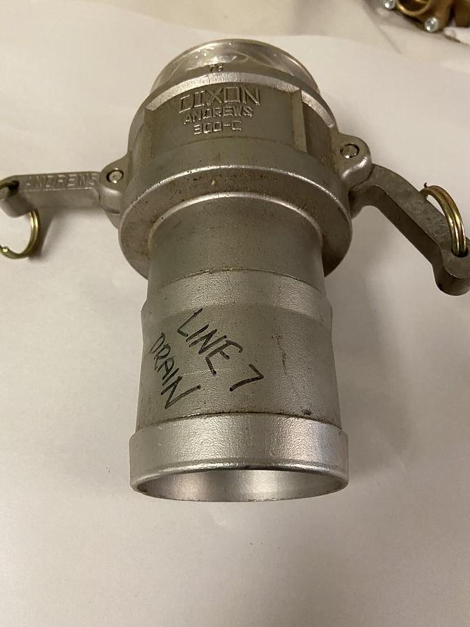 Dixon Andrews,300-C,3 INCH Cam and Groove Coupler