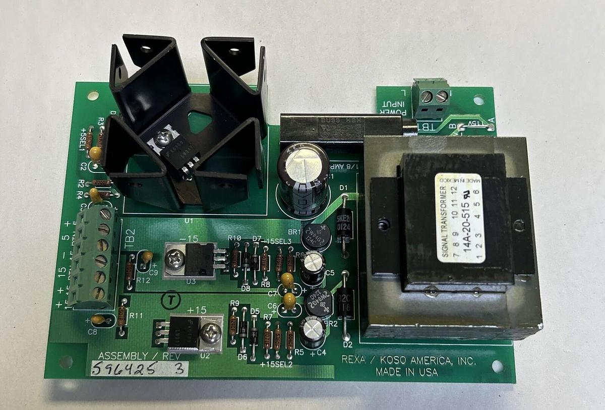 REXA KOSO,D96424,POWER SUPPLY CIRCUIT BOARD NOS