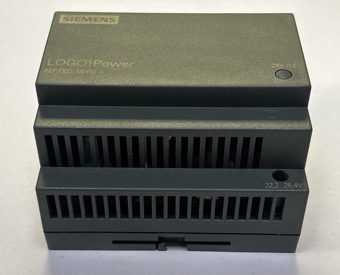 Used SIEMENS,6EP1332-1SH52,LOGO!POWER STABILIZED POWER SUPPLY
