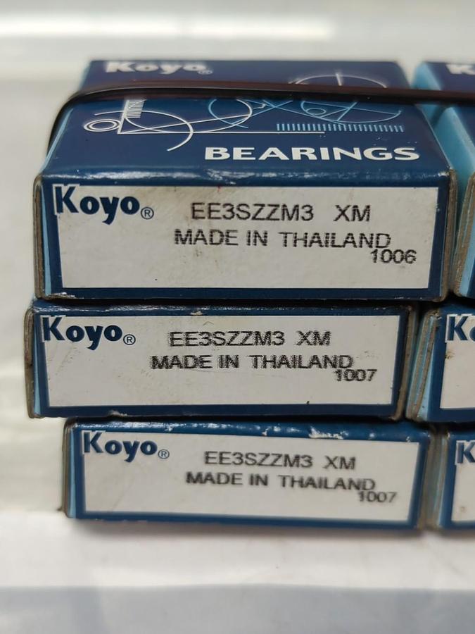 KOYO,EE3SZZM3,MINIATURE BEARING LOT OF 6 NOS