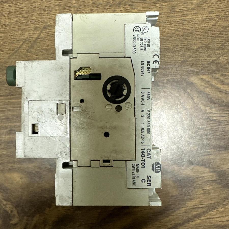 Used Allen Bradley,140-MN-0250 Ser C,Manual Starter