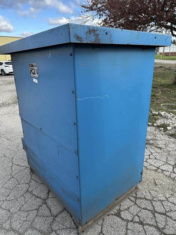 Used Magnetics,150 KVA 3 Phase Dry Type Transformer HV 480V LV 277/480V