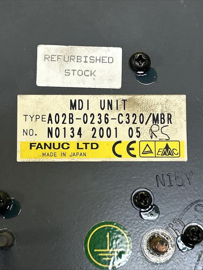 Used FANUC,A02B-0236-C320/MBR,KEYPAD / KEYBOARD UNIT