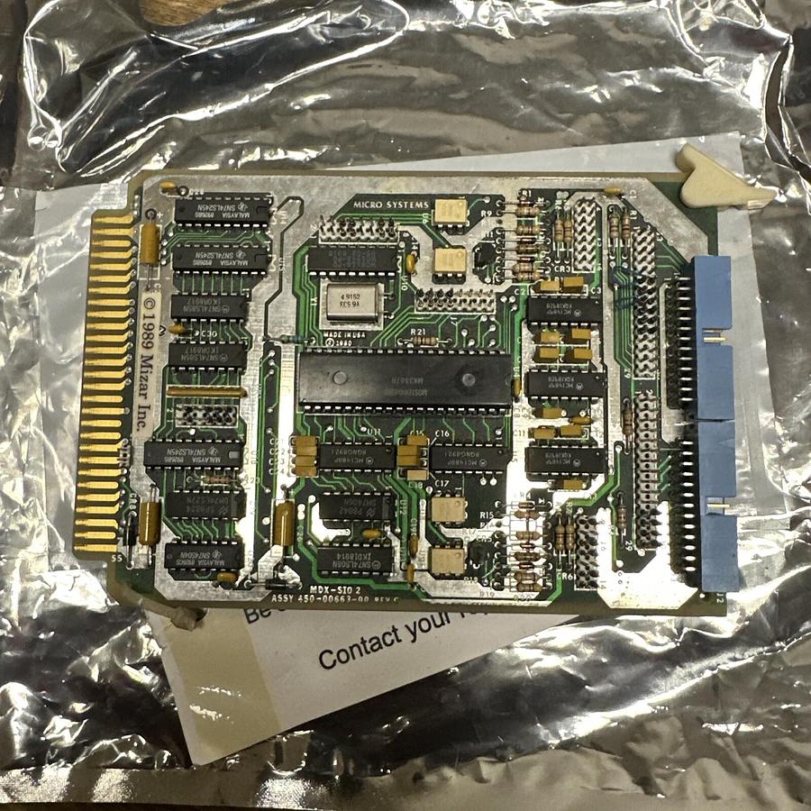 Used Mizar,MDX-SIO-2,Circuit Board