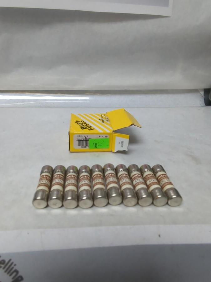 COOPER BUSSMANN,KTK-1/2,LIMITRON 1/2 AMP FUSES BOX OF 10 NOS