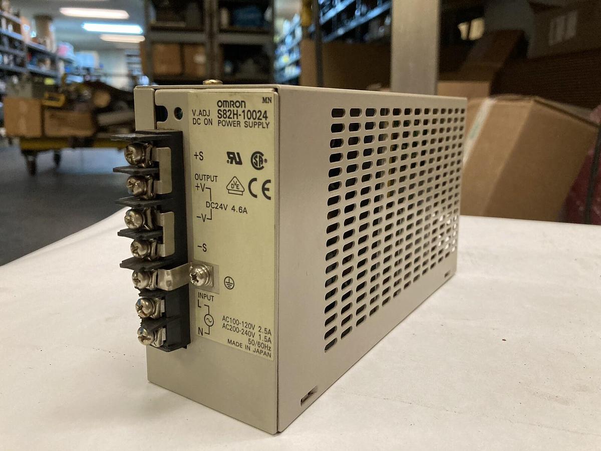 Used Omron,S82H-10024,Power Supply 50/60HZ