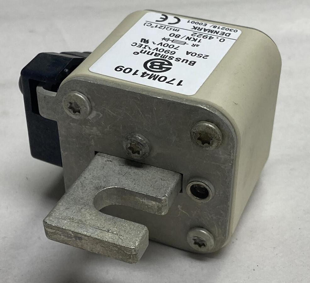 BUSSMANN,170M4109,SERIES HIGH SPEED SQUARE BODY FUSES NOS
