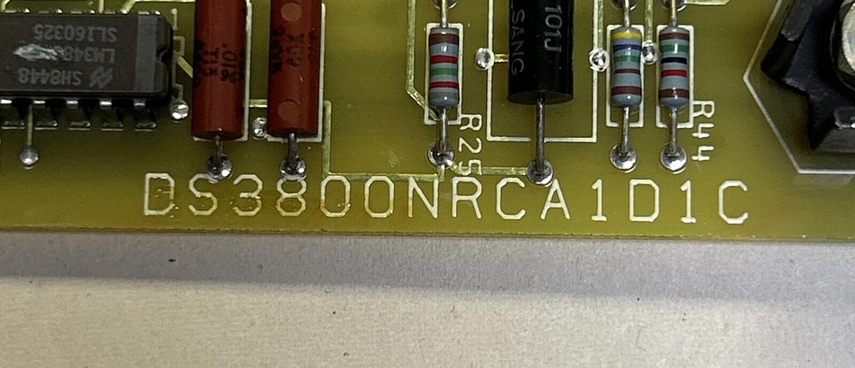 Used GENERAL ELECTRIC,DS3800NRCA1D1C,INPUT CARD