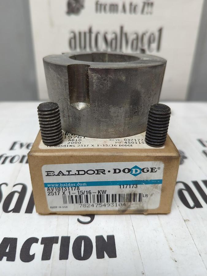 DODGE,AV10131178 2517X1-15/16 KW,TAPER-LOCK BUSHING NOS