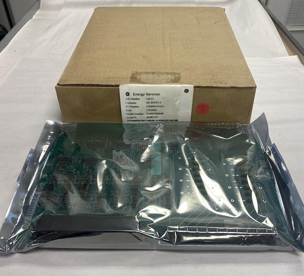 Used General Electric,IC600YB804B,AC/DC Input Module Refurbished
