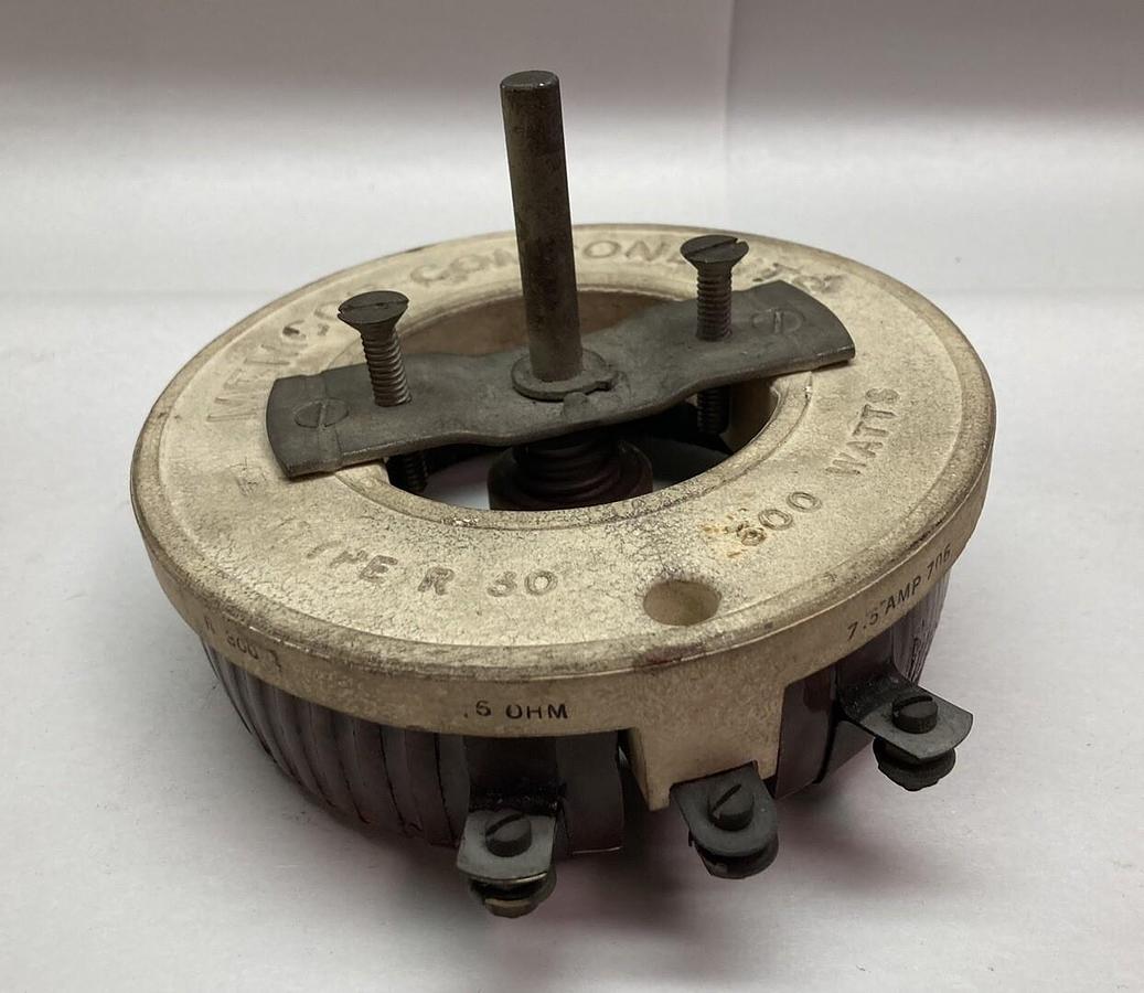 Used Ohmite,R300,Reostat 60Hm 7.5A