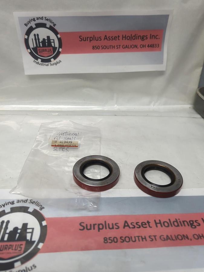 NATIONAL OIL SEALS,473439,OIL SEAL LOT OF 2 MISSING BOXES NOS
