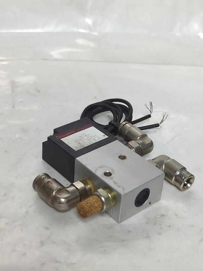 Used HUMPHREY,410,SOLENOID VALVE ASSEMBLY 24VDC 4.5W 125PSI PRE-OWNED