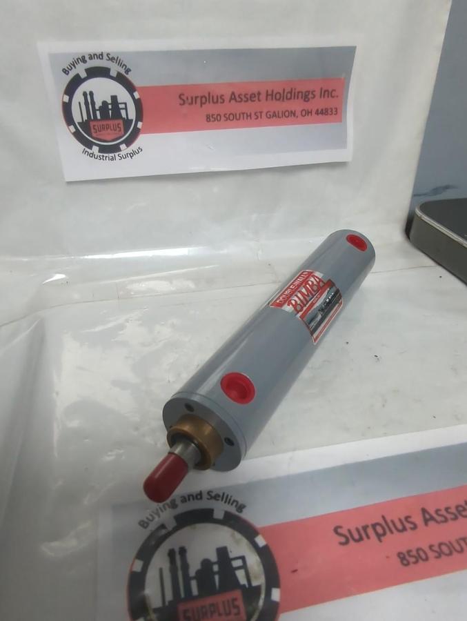 Used BIMBDA,DW-176-2,DOUBLE WALL PNEUMATIC CYLINDER PRE-OWNED