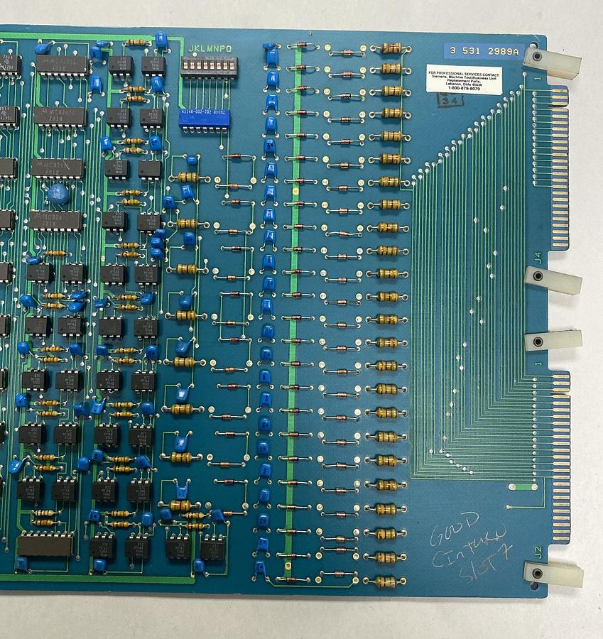 Used CINCINNATI MILACRON,3-531-2989A,PC CONTACT INPUT BOARD