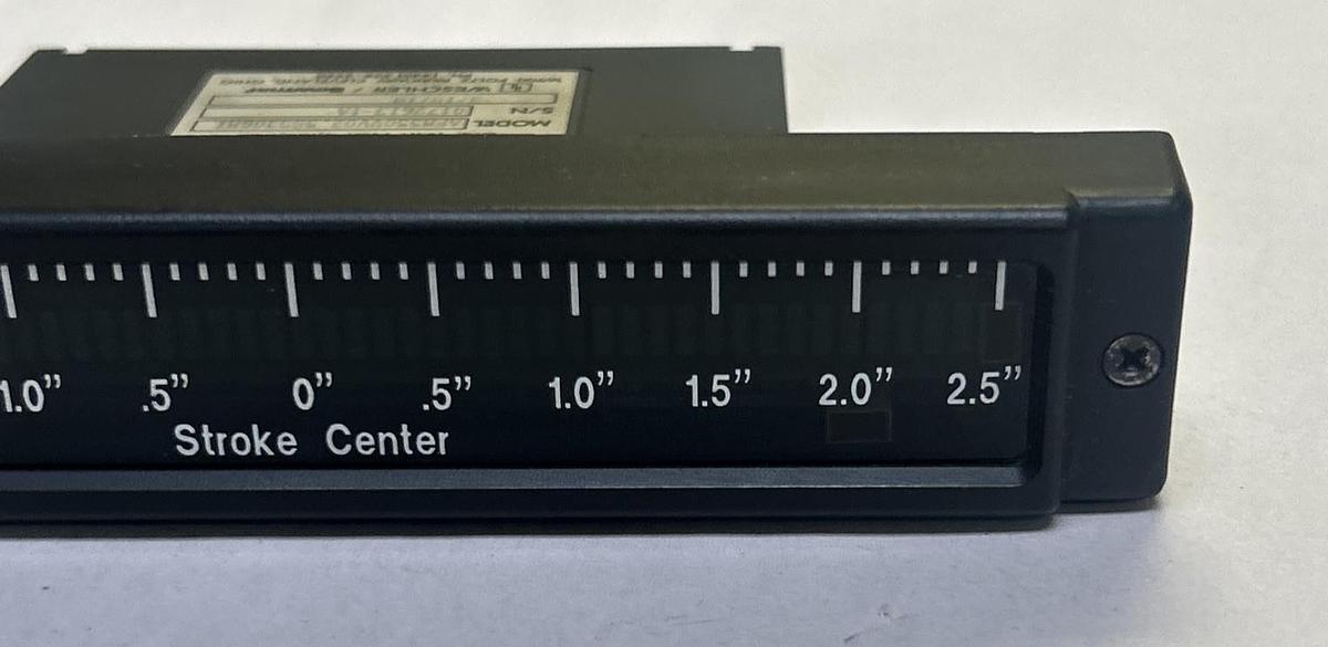 Used WESCHLER / BOWMAR,APM550VV02.5S530GMX,PANEL METER