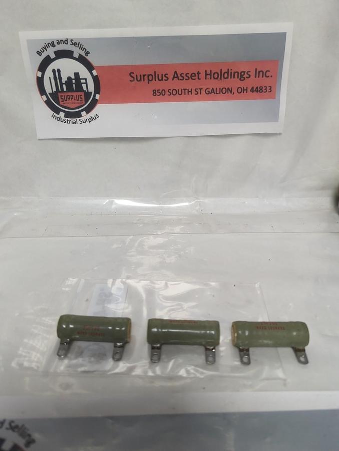 Used WARD LEONARD,25F750,RESISTOR LOT OF 3 PRE-OWNED