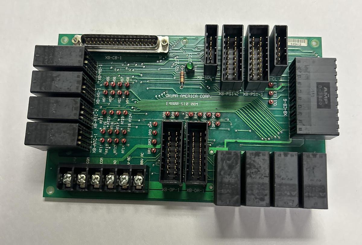 Used OKUMA,E4800-S10-004,CIRCUIT BOARD