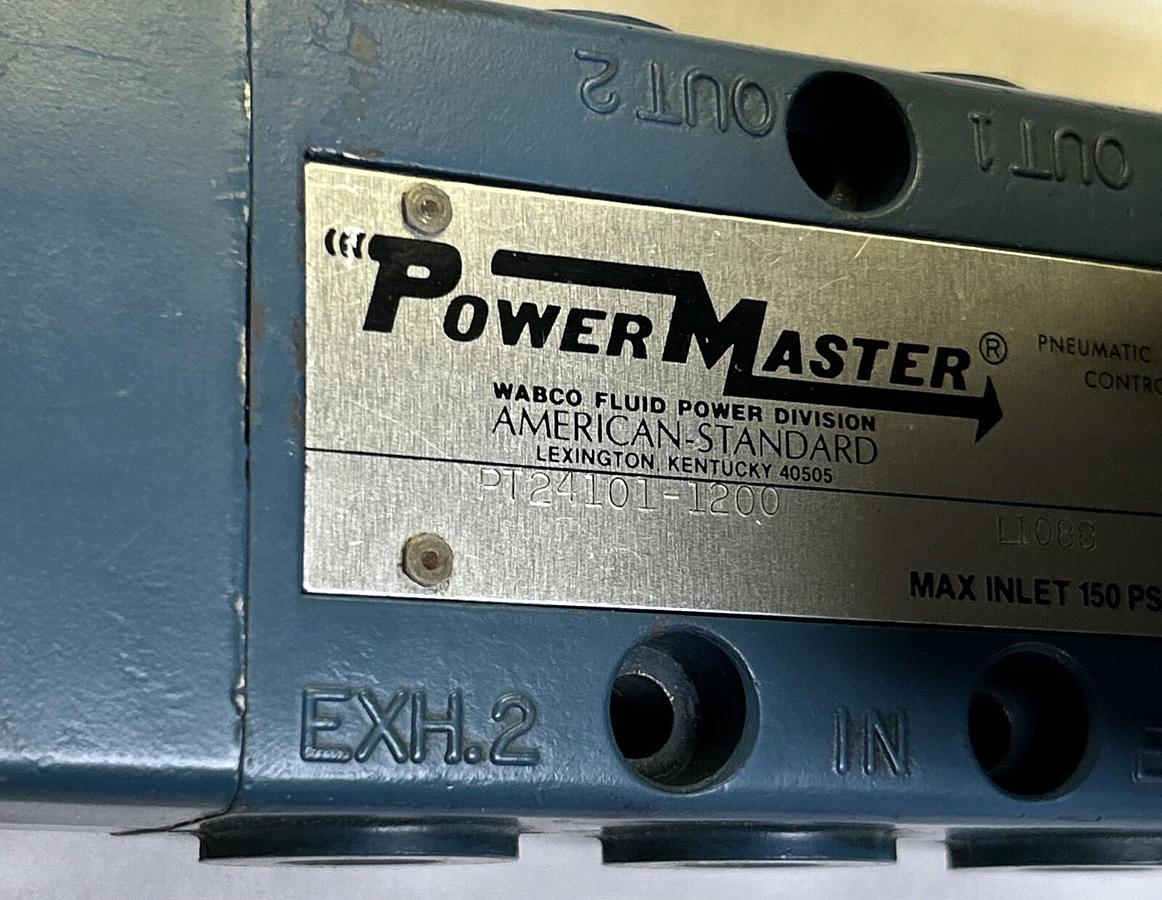 Used WACO,PT24101-1200,POWER MASTER FOOT PEDAL