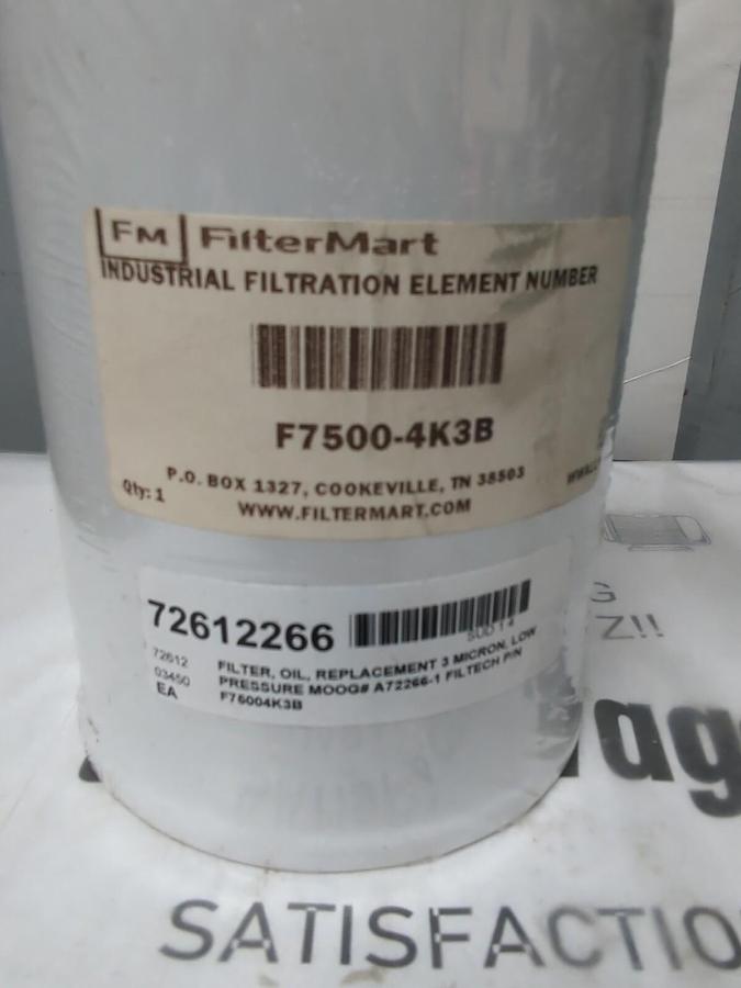 FILTER MART CORPORATION,F7500-4K3B,SPIN-ON HYDRAULIC FILTER ELEMENT NOS