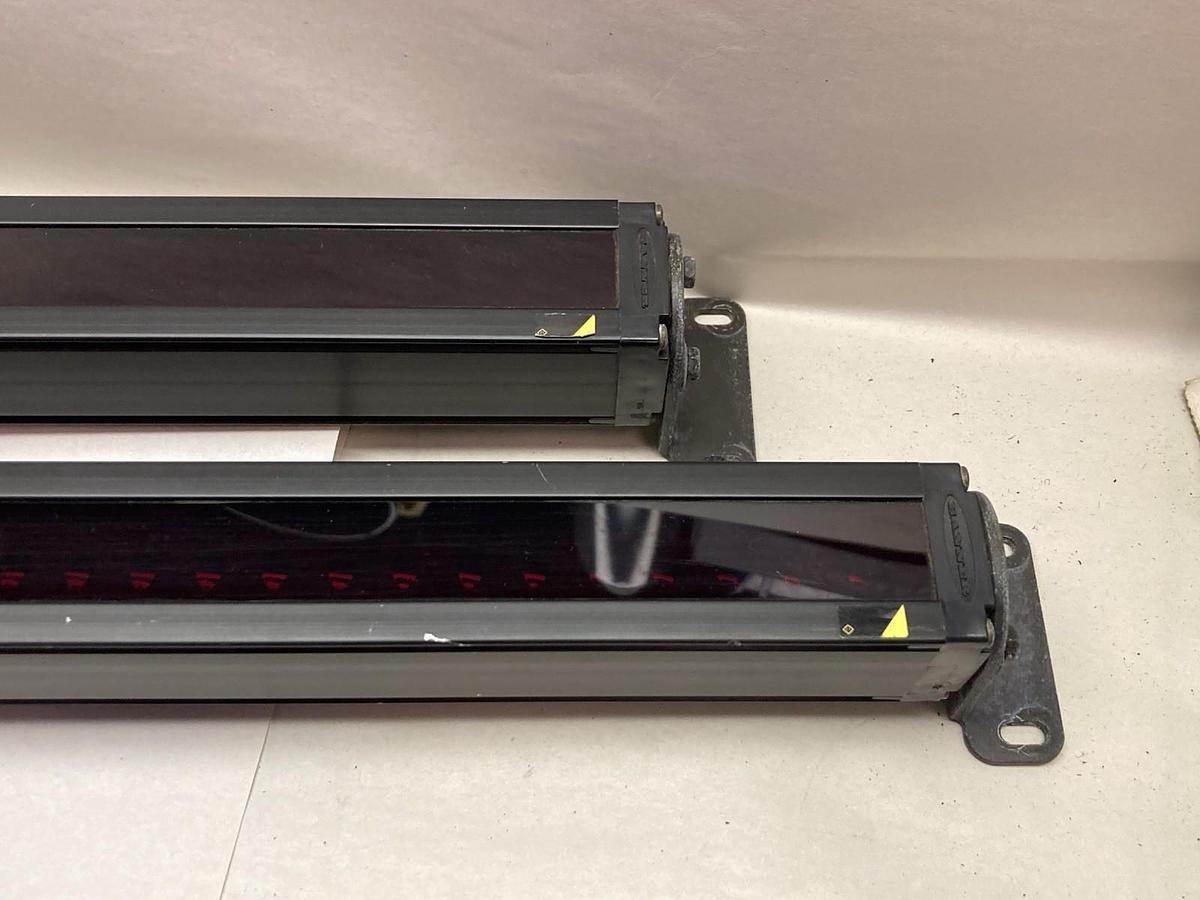 Used Banner,MSR2824 MSE2824,Light Curtain Pair 0.75 Inch Type 4,13 IP65