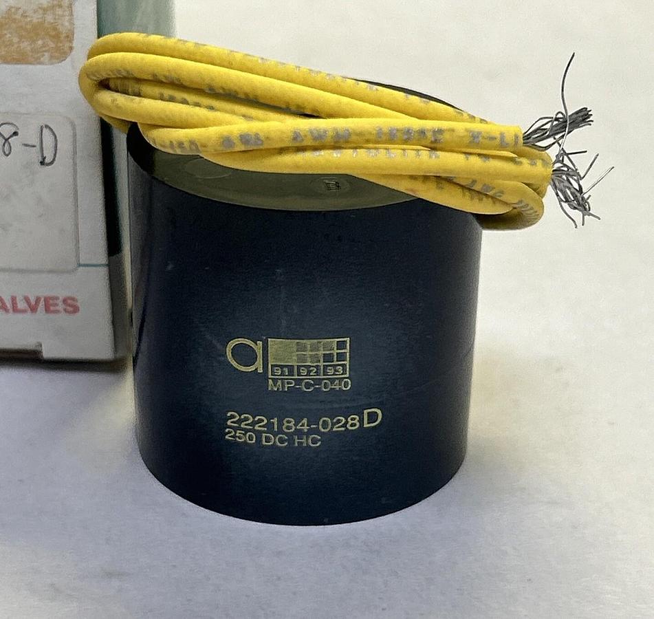 ASCO,22184-028D,COIL 250DC NOS