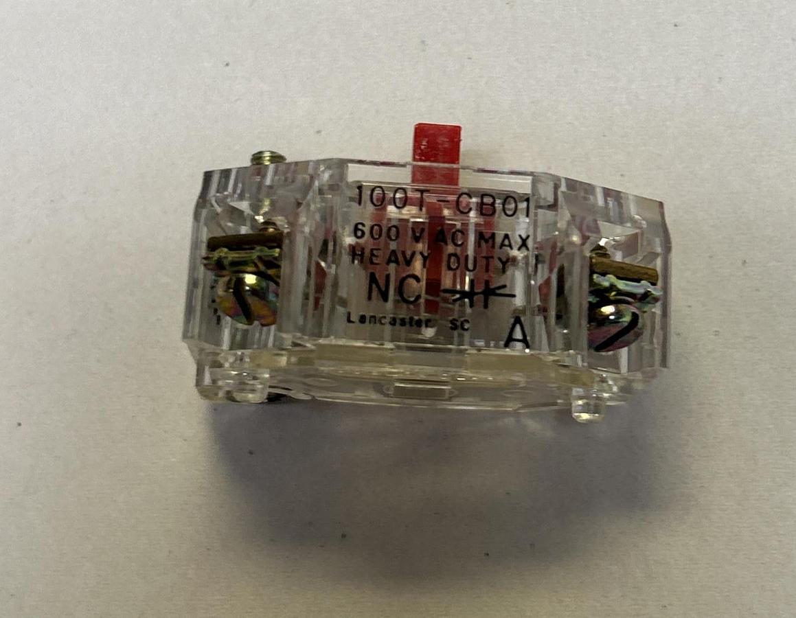 JOSYLN CLARK,100T-CB01,CONTACT BLOCK NOS