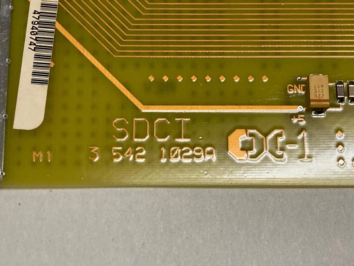 Used Cincinnati Milacron,SDCI 3-542-1029A,Circuit Board