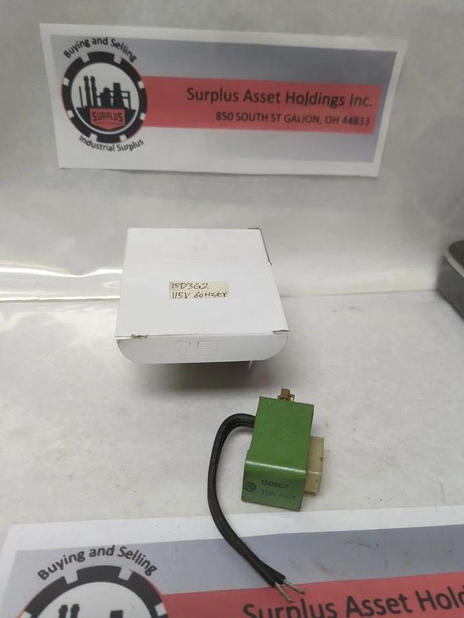Used GENERAL ELECTRIC,15D3G2,COIL 115V 60HZ/CY PRE-OWNED
