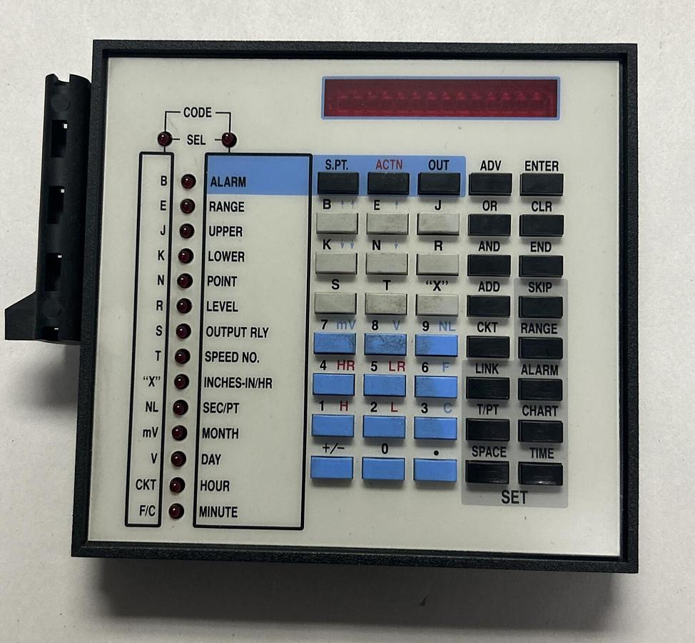 Used LEEDS & NORTHRUP,056861,KEYBOARD DISPLAY ASSEMBLY