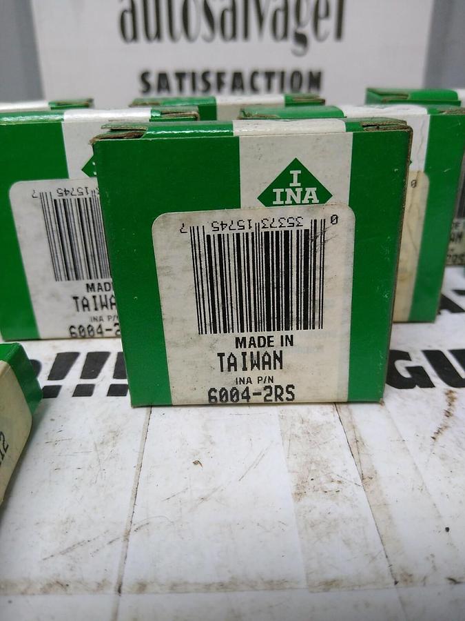 Used INA,60042RS,Ball Bearing lot of 9 NOS