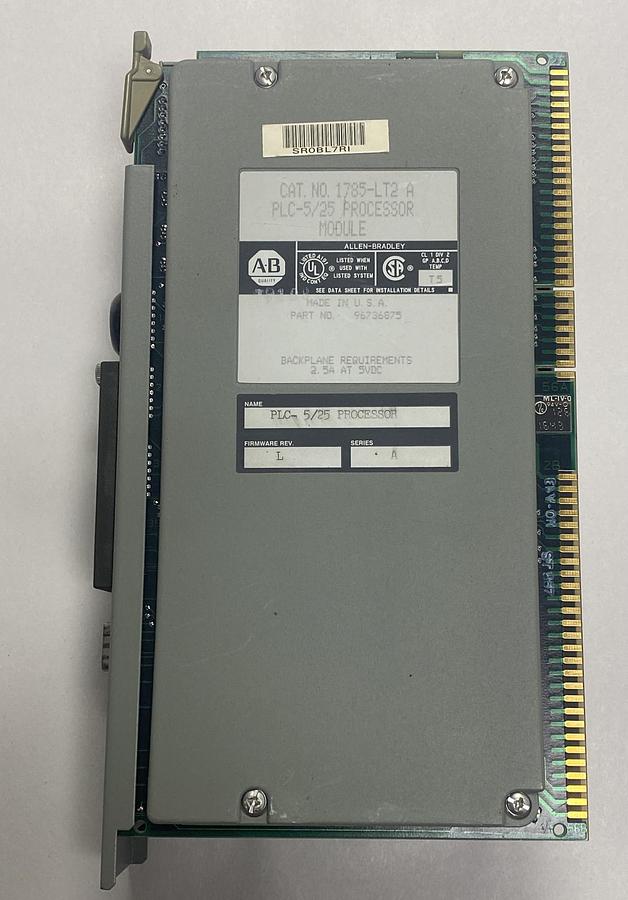 Used ALLEN BRADLEY,1785-LT2/A PLC-5/25, PROCESSOR MODULE