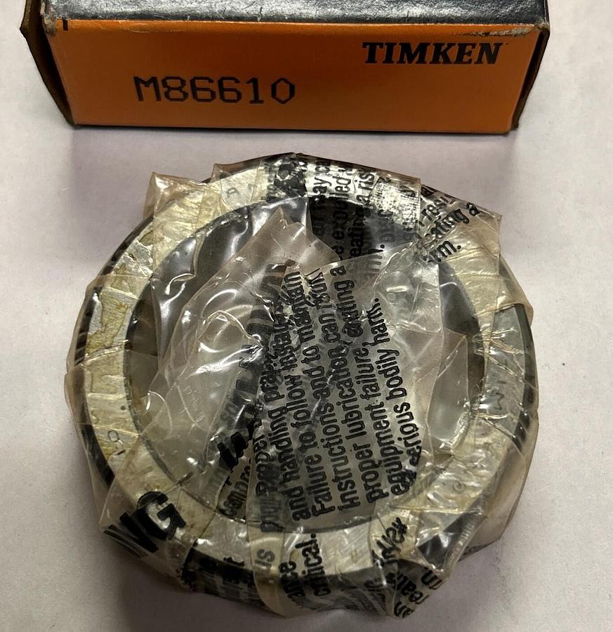 Used TIMKEN,M86610,ROLLER BEARING CUP NEW