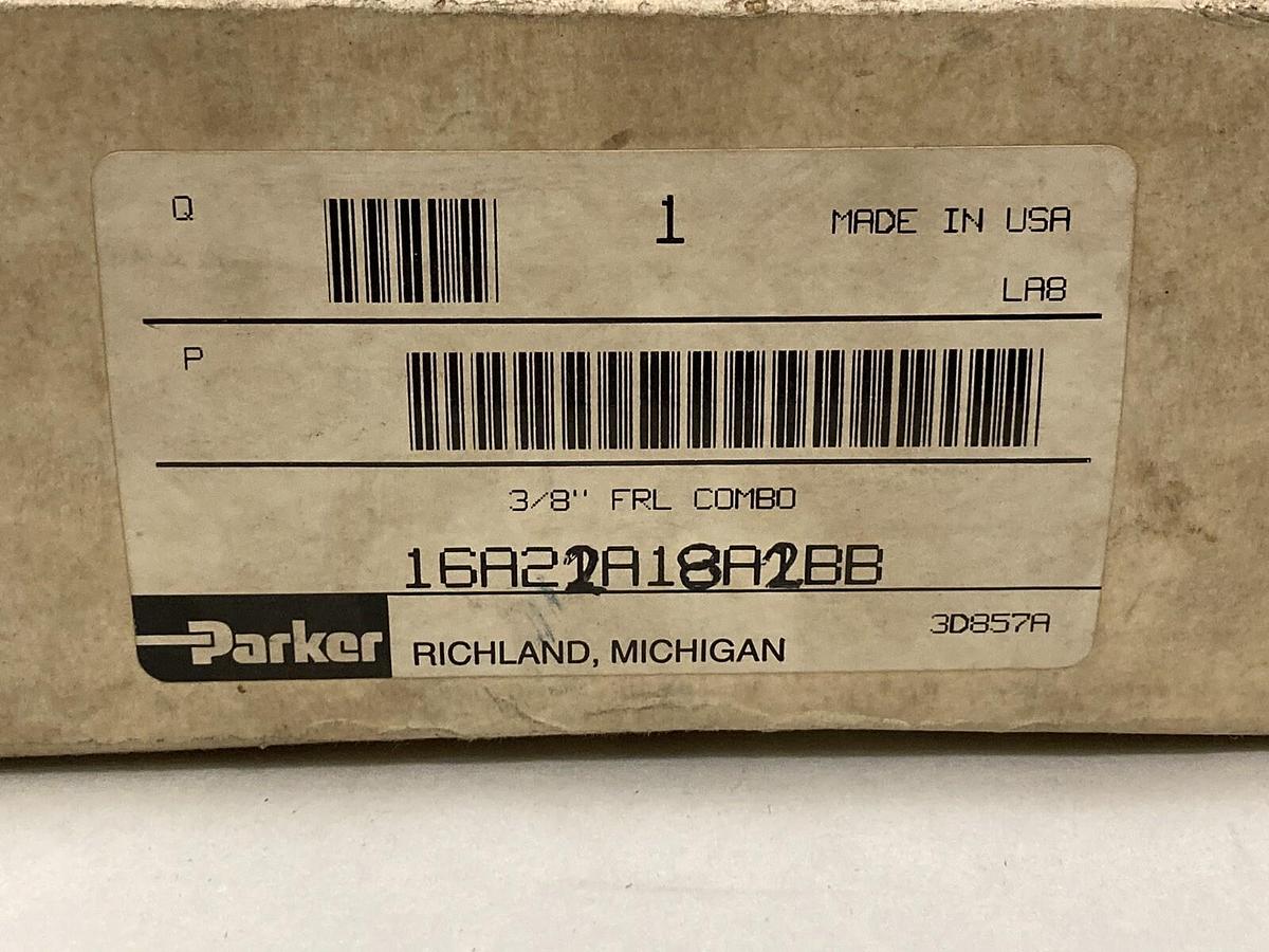 Parker,16A22A18A2BB,3/8 INCH 3 FRL Combo