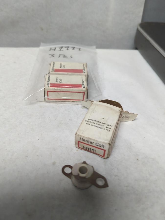 CUTLER-HAMMER,H1111,THERMAL OVERLOAD HEATER ELEMENT LOT OF 3 NOS