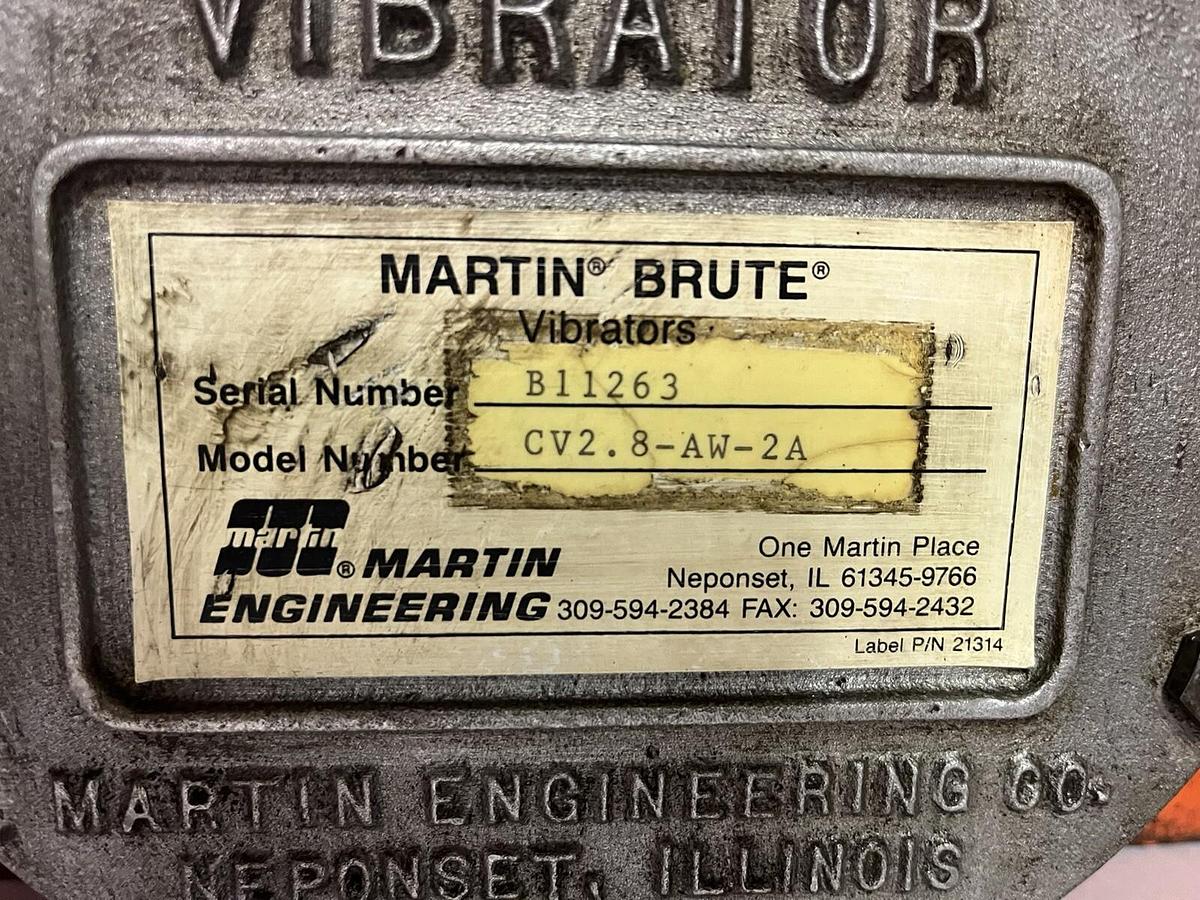 Used MARTIN BRUTE,CV2.8-AW-2A,VIBRATOR