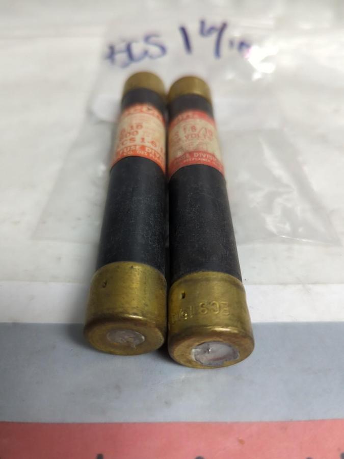 Used CEFCO,ECS 1-6/10,TIME-DELAY 1-6/10 AMP FUSE LOT OF 2 PRE-OWNED