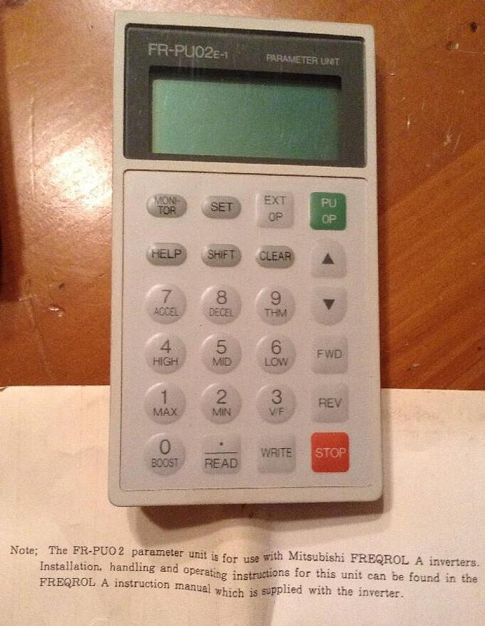 Used Mitsubishi,FR-PU02E-11A3102,Inverter Option FR