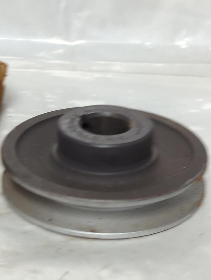 BROWNING,AK39-7/8,A BELT PULLEY 3.8 IN OD 3.5 IN PITCH DIA NOS