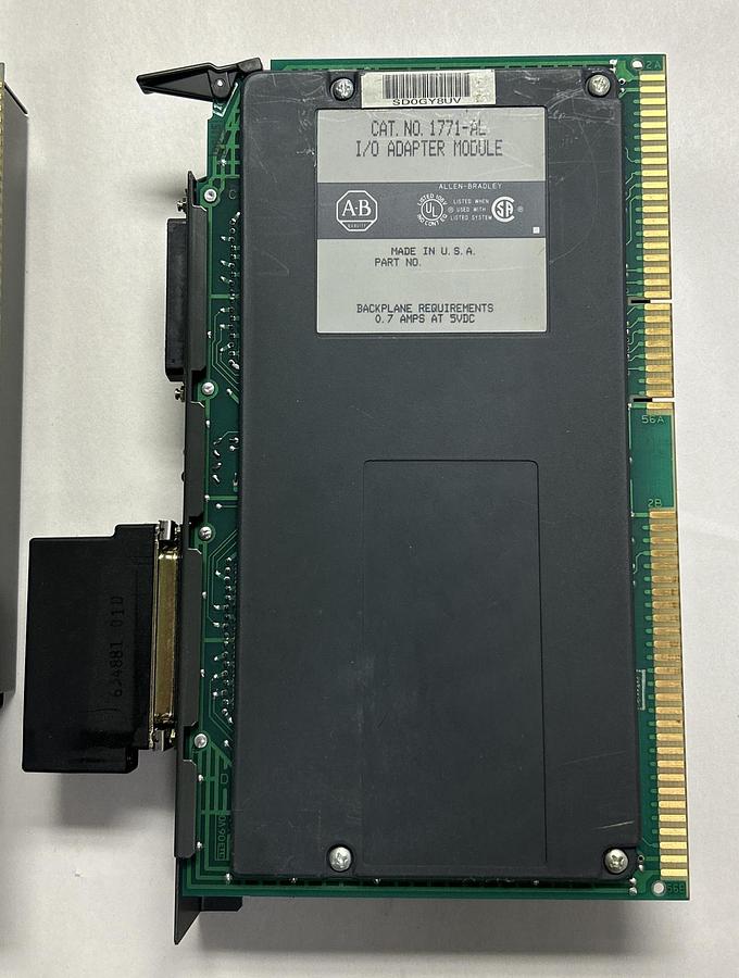 Used ALLEN BRADLEY,1771-AL,I/O ADAPTER MODULE LOT OF 2