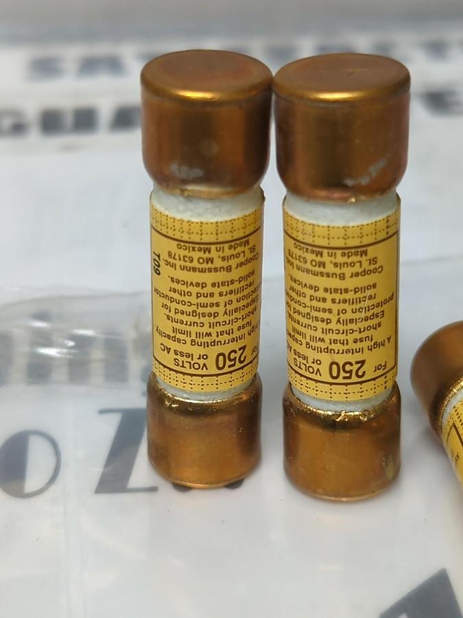 COOPER BUSSMANN,KAB10,FUSE LOT OF 5 NOS