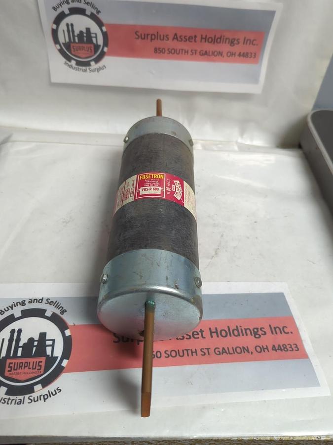 Used COOPER BUSSMANN,FRS-R-600,FUSETRON 600 AMP FUSE PRE-OWNED
