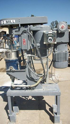 Used Mill, Attritor, Mdl Q2, S/st, Jkt, 3 HP, Union Process, #C741864